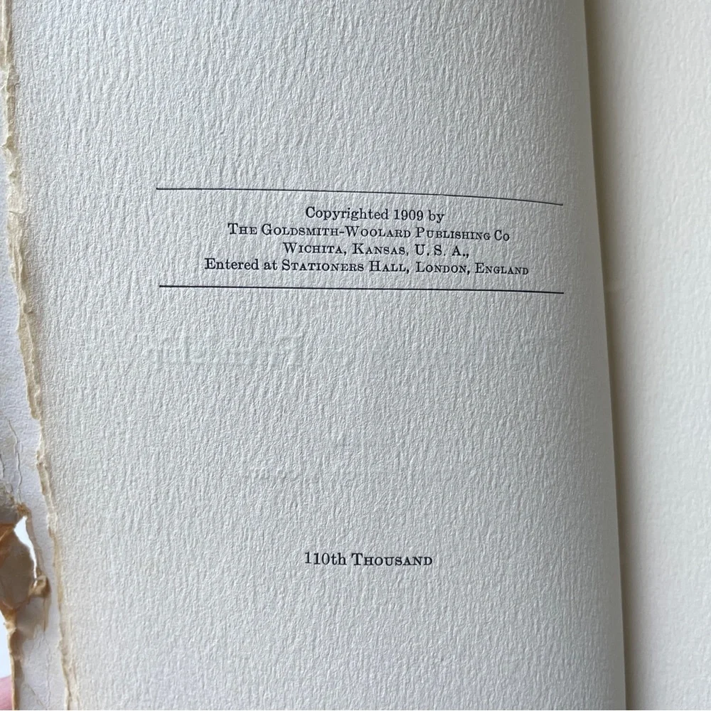 Antique 1909 The Beauties of Friendship Book Samuel Francis Woolard Rare Edition - Picture 4 of 11